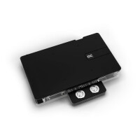 Alphacool 10259, Rückenplatte, Aluminium, Chrom, Kupfer, Schwarz, Chrom, 3-Pin JST, 1/4", 60 °C