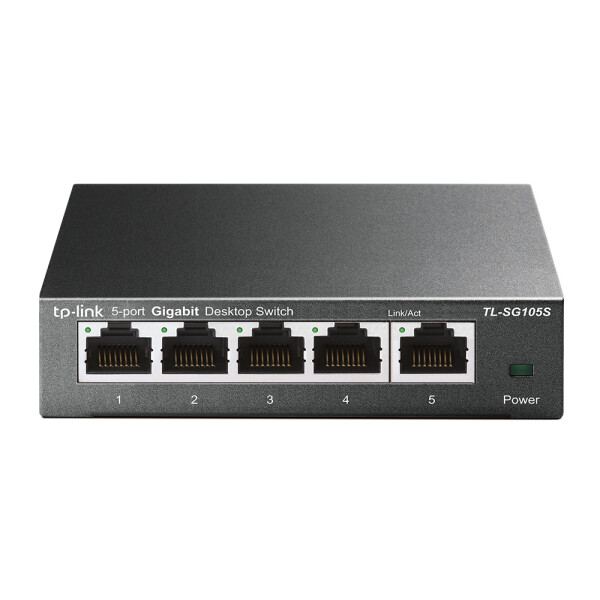 TP-LINK TL-SG105S, Unmanaged, Gigabit Ethernet (10/100/1000)
