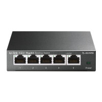 TP-LINK TL-SG105S, Unmanaged, Gigabit Ethernet (10/100/1000)