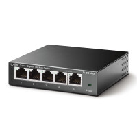 TP-LINK TL-SG105S, Unmanaged, Gigabit Ethernet (10/100/1000)