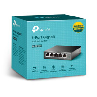 TP-LINK TL-SG105S, Unmanaged, Gigabit Ethernet (10/100/1000)