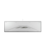 Cherry KC 6000C FOR MAC, Kabelgebunden, USB, Scherenschalter, QWERTY, Silber