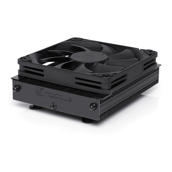 Noctua NH-L9A-AM5 CHROMAX.BLACK, Luftkühlung, 9,2 cm, 600 RPM, 2500 RPM, 57,5 cfm, Schwarz