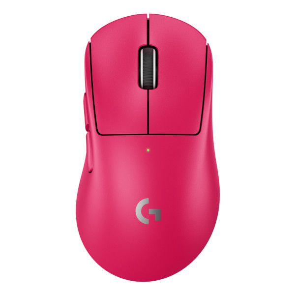 Logitech G PRO X SUPERLIGHT 2 DEX, rechts, Optisch, RF Wireless + USB Type-A, 44000 DPI, 0,25 ms, Magenta
