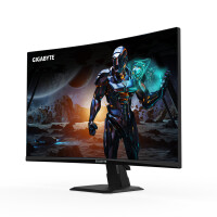 Gigabyte GS27FC 27" FHD Curved Gaming Monitor - 1920 x 1080, 1500R, 180Hz, 1ms, 250 cd/m², FreeSync Premium, HDR ready, HDMI 2.0, DisplayPort 1.4, 68,6 cm (27"), 1920 x 1080 Pixel, Full HD, LCD, 1 ms, Schwarz