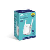 TP-LINK AC1200-Dualband-WLAN-Repeater, Netzwerk-Repeater, 867 Mbit/s, 10,100 Mbit/s, Windows 10, Windows 7, Windows 8, Windows 8.1, Windows 98SE, Windows NT, Windows XP, Intern, 17 dbm