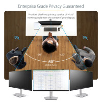 StarTech.com 28" 16:9 Monitor Blickschutzfilter,...