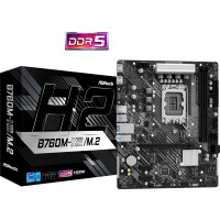 ASRock B760M-H2/M.2, Intel, LGA 1700, Intel®...