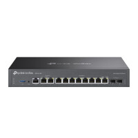 TP-LINK Omada ER7412-M2, Ethernet-WAN, 2.5 Gigabit Ethernet, Gigabit Ethernet, Schwarz