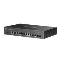TP-LINK Omada ER7412-M2, Ethernet-WAN, 2.5 Gigabit Ethernet, Gigabit Ethernet, Schwarz