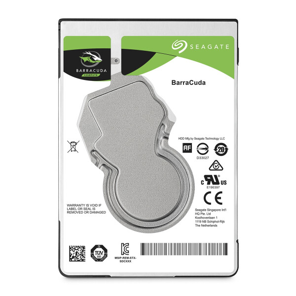 Seagate Barracuda 2.5", 500 GB, 5400 RPM, 128 MB, 2.5", Serial ATA III