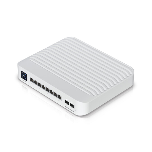 Ubiquiti UniFi USW-PRO-8-POE, Managed, L2/L3, Gigabit Ethernet (10/100/1000), Vollduplex, Power over Ethernet (PoE), 1U