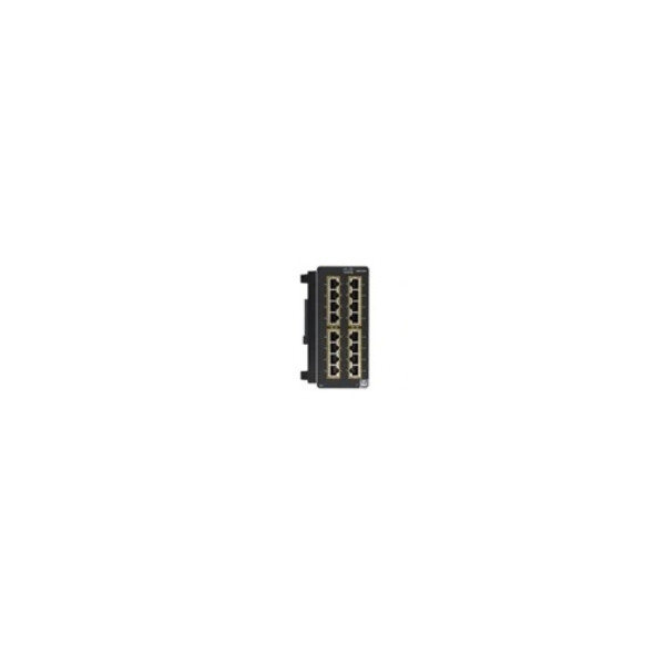 Cisco Catalyst IE3300, Managed, L2, Gigabit Ethernet (10/100/1000), Power over Ethernet (PoE), Rack-Einbau