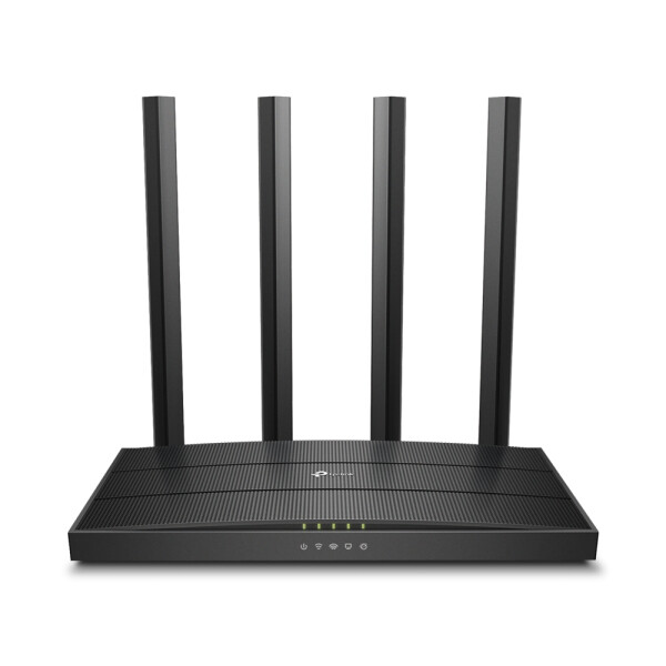 TP-LINK Archer AC1200 Wireless MU-MIMO Gigabit Router, Wi-Fi 5 (802.11ac), Dual-Band (2,4 GHz/5 GHz), Ethernet/LAN, Weiß, Tabletop-Router