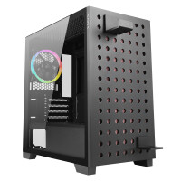 AZZA Elise, Tower, PC, Schwarz, ITX, micro ATX, Stahl,...