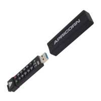 Apricorn Aegis Secure Key 3NX, 4 GB, USB Typ-A, 3.2 Gen 1 (3.1 Gen 1), 77 MB/s, Kappe, Schwarz