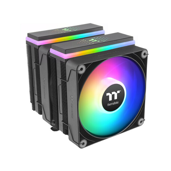 Thermaltake ASTRIA 600, Luftkühlung, 12 cm, 500 RPM, 1800 RPM, 65 cfm, Schwarz