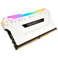 Corsair Vengeance RGB Pro CMW32GX4M2A2666C16W, 32 GB, 2 x 16 GB, DDR4, 2666 MHz, 288-pin DIMM