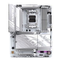 Gigabyte B850 AORUS ELITE WIFI7 ICE Motherboard - AMD Ryzen 9000 Serie CPUs, 12+2+1 Phasen digitales VRM, bis zu 8200MHz DDR5 (OC), 1xPCIe 5.0 + 2xPCIe 4.0 M.2, 2,5 LAN, WIFI 7, USB 3.2 Gen 2x2, AMD, Sockel AM5, AMD Ryzen 7000 Series, AMD Ryzen 8000 Serie