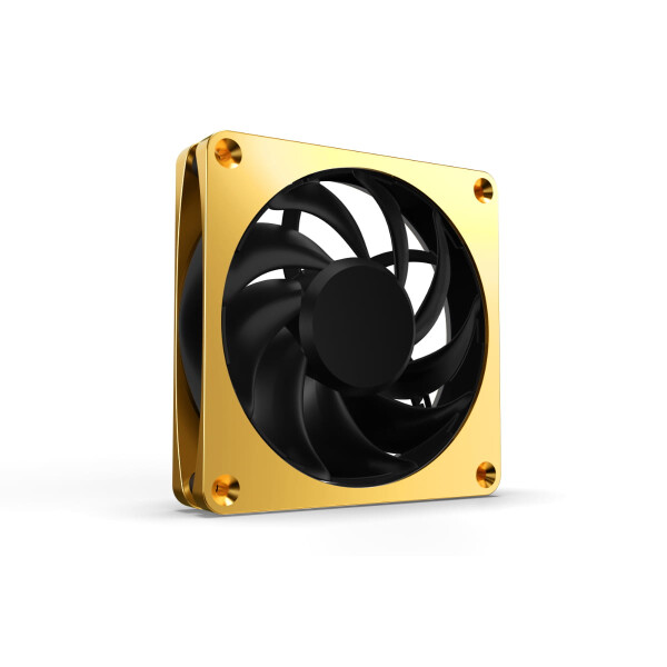 Alphacool 13856, Lüftermodul, Kunststoff, Schwarz, Gold, 4-polig, 40,2 dB, 100000 h