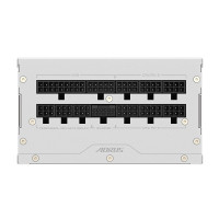 Gigabyte AORUS ELITE P1000W ICE Netzteil - PCIe 5.0, 80 PLUS Platinum, Vollmodulares Design, 120mm Lüfter, ATX 3.0-kompatibel, EU-Stecker, 1000 W, 100 - 240 V, 50/60 Hz, 15 - 6.5 A, Aktiv, 125 W