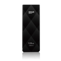 Silicon Power Blaze B20, 128 GB, USB Typ-A, 2.0, Ohne Deckel, 13 g, Schwarz