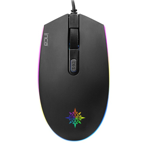 Cian Technology GmbH Inca IMG-GT13, Beidhändig, USB Typ-A, 1200 DPI, Schwarz