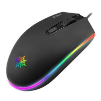 Cian Technology GmbH Inca IMG-GT13, Beidhändig, USB Typ-A, 1200 DPI, Schwarz