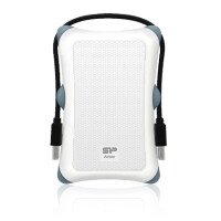 Silicon Power Armor A30, HDD-Gehäuse, 2.5", USB Anschluss, Weiß