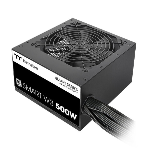 Thermaltake Smart W3, 500 W, 100 - 240 V, 50/60 Hz, 10 - 5 A, Aktiv, 100 W
