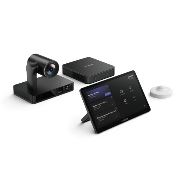 Yealink MVC860, Gruppen-Videokonferenzsystem, 4K Ultra HD, 12x, 1,7x, Schwarz