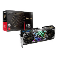 ASRock Taichi Radeon RX 9070 XT OC, Radeon RX 9070 XT, 16 GB, GDDR6, 256 Bit, 7680 x 4320 Pixel, PCI Express x16 5.0