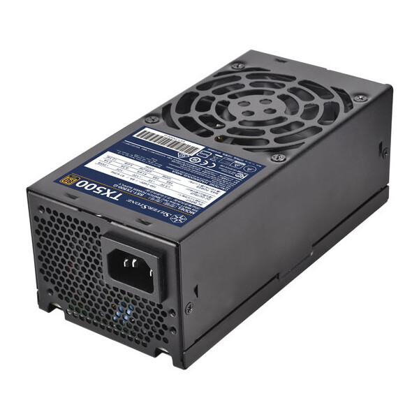 SilverStone TX500 Gold, 500 W, 90 - 264 V, 47 - 63 Hz, Aktiv, 100 W, 499,2 W