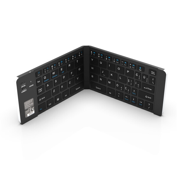 INCA IBK-579BT, Kabellos, Bluetooth, Metallisch, Silber