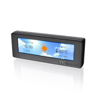 Thermaltake AC-073-OO1NAN-A1, Universal, LCD panel kit, Schwarz, 5 V, 14 W, 18 mm