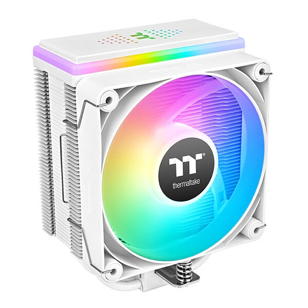 Thermaltake ASTRIA 400 ARGB, Luftkühlung, 12 cm, 500 RPM, 1800 RPM, Weiß