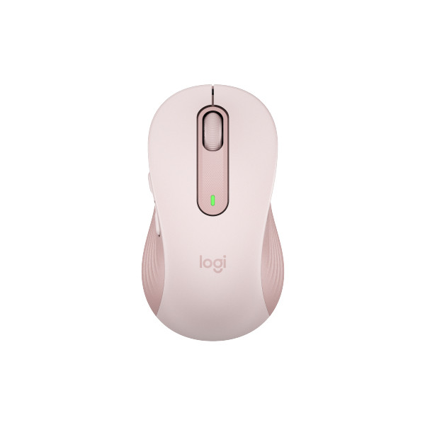 Logitech Signature M650 L, rechts, Optisch, RF Wireless + Bluetooth, 4000 DPI, Pink