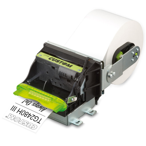 Custom Group CUSTOM TG2480HIII, Thermodruck, POS-Drucker, 203 x 203 DPI, 8 dot, 150 mm/sek, 85 µm