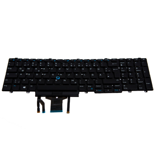 Origin Storage KB-W301T, Tastatur, Deutsch, Tastatur mit Hintergrundbeleuchtung, DELL, DELL Latitude 5500 / PWS 3541