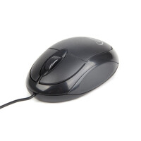 Gembird Optische USB Maus, schwarz, Beidhändig,...
