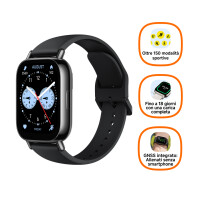 Xiaomi Redmi Watch 5 Lite, 4,98 cm (1.96"), AMOLED, Touchscreen, GPS, 29,2 g