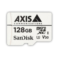 Axis 01491-001, 128 GB, MicroSDXC, Klasse 10, 80 MB/s, 80...