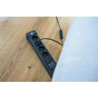 Brennenstuhl 1951140300, 1,8 m, Drinnen, Abgewinkelt, IP20, Schwarz, 4 AC-Ausgänge