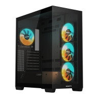 Gigabyte C500 PANORAMIC STEALTH, Midi Tower, PC, Schwarz,...