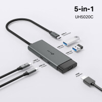 TP-LINK UH5020C, USB Typ-C, HDMI, USB 3.2 Gen 1 (3.1 Gen...