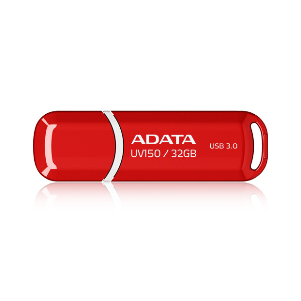 ADATA 32GB DashDrive UV150, 32 GB, USB Typ-A, 3.2 Gen 1 (3.1 Gen 1), Kappe, 9 g, Rot