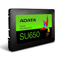 ADATA Ultimate SU650, 256 GB, 2.5", 520 MB/s, 6 Gbit/s