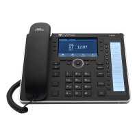 AudioCodes 445HD, IP-Telefon, Schwarz, Kabelgebundenes...