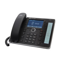 AudioCodes 445HD, IP-Telefon, Schwarz, Kabelgebundenes...