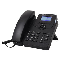 AudioCodes 405HD, IP-Telefon, Schwarz, Kabelgebundenes...